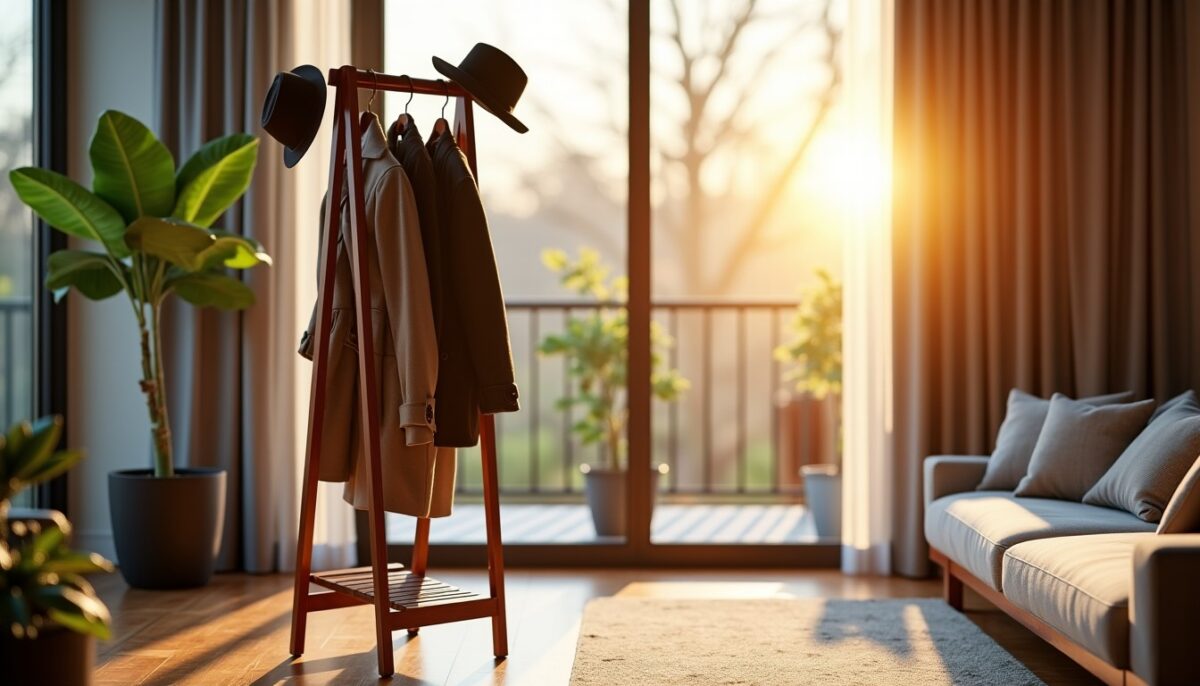 Le portemanteau : l'astuce élégante pour une maison parfaitement ordonnée