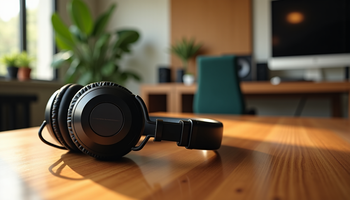Support casque studio : gains réels en organisation et durabilité